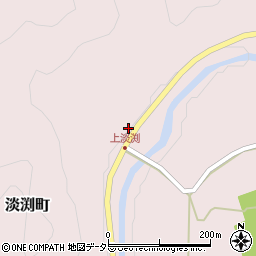 愛知県岡崎市淡渕町（日向）周辺の地図