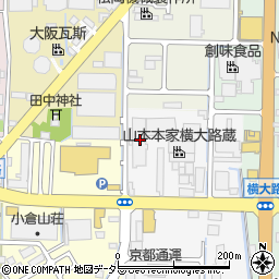 京都府京都市伏見区横大路橋本15-1周辺の地図