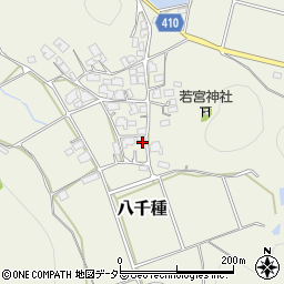 兵庫県神崎郡福崎町八千種1709周辺の地図