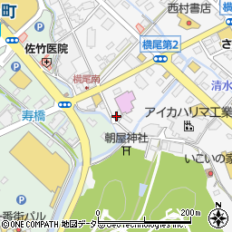 兵庫県加西市北条町横尾349-1周辺の地図