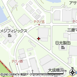 兵庫県三田市テクノパーク11周辺の地図