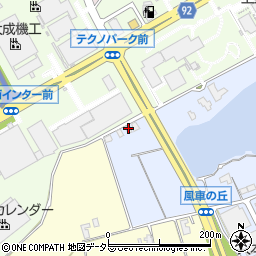兵庫県三田市中内神926周辺の地図