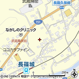 愛知県新城市長篠鍛治屋貝津周辺の地図