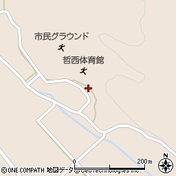 岡山県新見市哲西町矢田3783周辺の地図