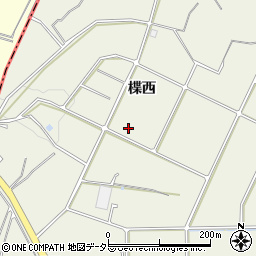 愛知県知多郡阿久比町矢高楪西周辺の地図