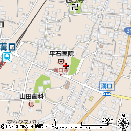 平石医院周辺の地図
