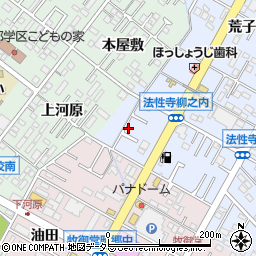 愛知県岡崎市法性寺町柳之内53周辺の地図