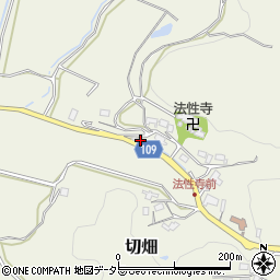 大阪府豊能郡豊能町切畑428周辺の地図