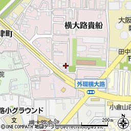 京都府京都市伏見区横大路貴船53-4周辺の地図