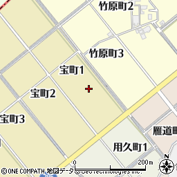 〒447-0006 愛知県碧南市宝町の地図