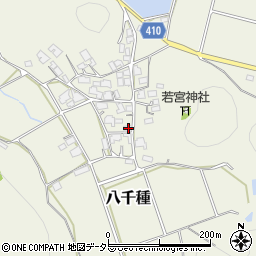 兵庫県神崎郡福崎町八千種1706周辺の地図