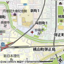 京都府京都市伏見区柿木浜町430-1周辺の地図