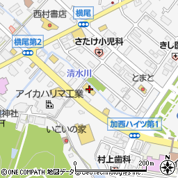 兵庫県加西市北条町横尾473周辺の地図