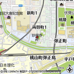 京都府京都市伏見区柿木浜町423周辺の地図