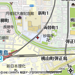 京都府京都市伏見区柿木浜町431周辺の地図