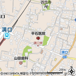 平石医院周辺の地図
