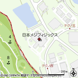 日本メジフィジックス周辺の地図