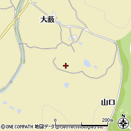 兵庫県宝塚市下佐曽利（山口）周辺の地図