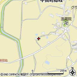 滋賀県甲賀市甲賀町隠岐1177周辺の地図