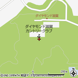 ダイヤモンド滋賀カントリークラブ周辺の地図