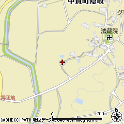 滋賀県甲賀市甲賀町隠岐1182周辺の地図