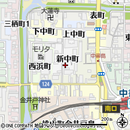 京都府京都市伏見区新中町708周辺の地図