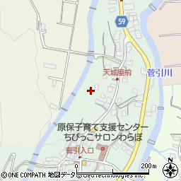 静岡県伊豆市原保周辺の地図