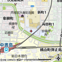 京都府京都市伏見区柿木浜町438周辺の地図