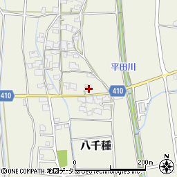 兵庫県神崎郡福崎町八千種2712周辺の地図