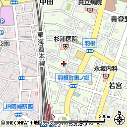 神尾印房周辺の地図