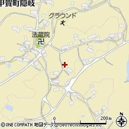 滋賀県甲賀市甲賀町隠岐980周辺の地図