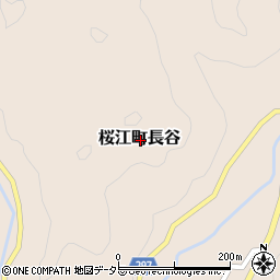 島根県江津市桜江町長谷周辺の地図