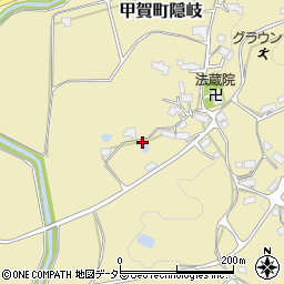 滋賀県甲賀市甲賀町隠岐1165周辺の地図