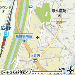 兵庫県三田市上井沢532周辺の地図