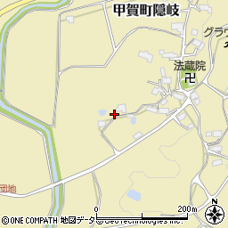 滋賀県甲賀市甲賀町隠岐1164周辺の地図