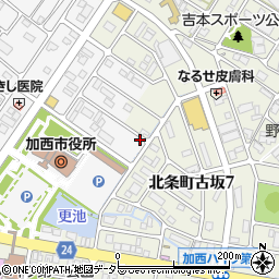 兵庫県加西市北条町横尾1011周辺の地図