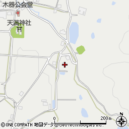 兵庫県三田市木器772周辺の地図