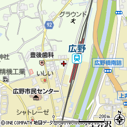 兵庫県三田市広野11周辺の地図