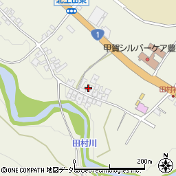 滋賀県甲賀市土山町北土山526周辺の地図