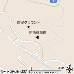 岡山県新見市哲西町矢田3834周辺の地図