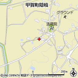 滋賀県甲賀市甲賀町隠岐1166周辺の地図