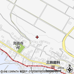 三重県四日市市鹿間町周辺の地図