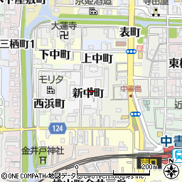 京都府京都市伏見区新中町712周辺の地図