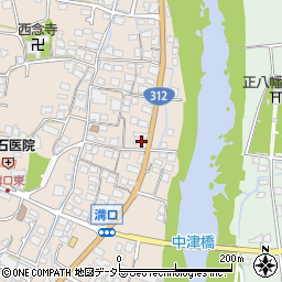 水田周辺の地図