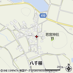 兵庫県神崎郡福崎町八千種1695-1周辺の地図