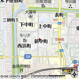 京都府京都市伏見区新中町713周辺の地図