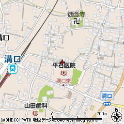 兵庫県姫路市香寺町溝口周辺の地図