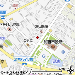 兵庫県加西市北条町横尾1097周辺の地図