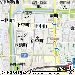 京都府京都市伏見区新中町714周辺の地図