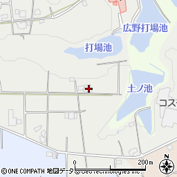 兵庫県三田市下内神604周辺の地図